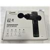 Image 2 : EZ-X CARBON PREMIUM MASSAGE GUN, TESTED WORKING - RETAIL $219
