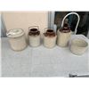 Image 1 : ASSORTED ANTIQUE CROCKS