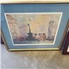 Image 2 : PICADILLY CIRCUS FRAMED PRINT - SIGNED ALLAN EDWARD ANDOTHER SIGNED PRINT