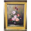 Image 2 : 2 SIGNED STILL LIFE OIL ON CANVASES IN ORNATE GOLD FRAMES