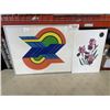 Image 1 : VINTAGE LES MCKINNON FRAMED PRINT AND BOTANNICAL CLASSICS LIMITED EDITION PRINT