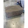 Image 1 : GREY FABRIC FOOT STOOL/OTTOMAN