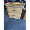 Image 2 : PAIR OF OAK 2 DRAWER NIGHT STANDS