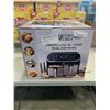 Image 2 : ULTIMA COSA 8.5QT DIGITAL DUAL ZONE AIR FRYER - TESTED WORKING, RETAIL $299