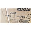 Image 2 : NEW ECOSOFT BATH TISSUE, CASE OF 36 ROLLS