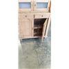Image 2 : ANTIQUE PINE DISPLAY CABINET
