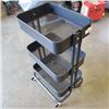 Image 2 : THREE TIER TROLLEY CART