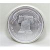 Image 1 : 1 Oz .999 Silver Liberty Bell A-Mark Round