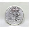 Image 1 : 1 Oz .999 Silver Indigenous/Buffalo Art Round    