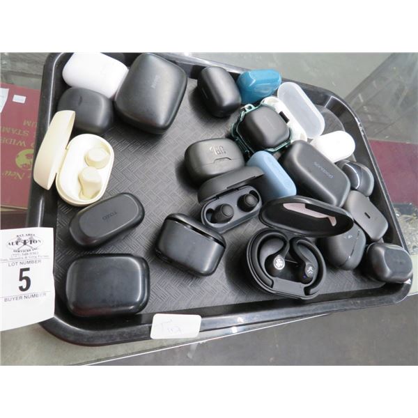 16-Wireless Earbuds 16 Complete Set w/Partials - 16 X $