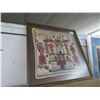 Image 2 : Framed Wall Art 4 w/Needlepoint/Farming