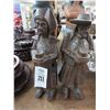 Image 2 : Indian Carved Figurines, Vase Pedestals