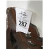 Image 2 : Ornate Carved Mahogany Corner Shelf
