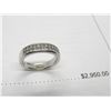 Image 2 : 14K WG Diamond Band w/24 Square Cut Diamonds.  Diamonds Are
