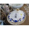 Image 2 : Asst. China Lidded Bowls, Ptchers, Vase, Table and Décor Items