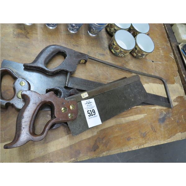 Old Hand Saws - 4
