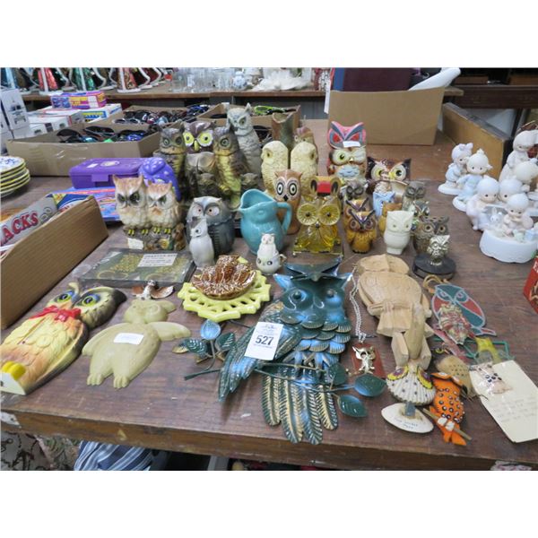 Large Owls Collection
