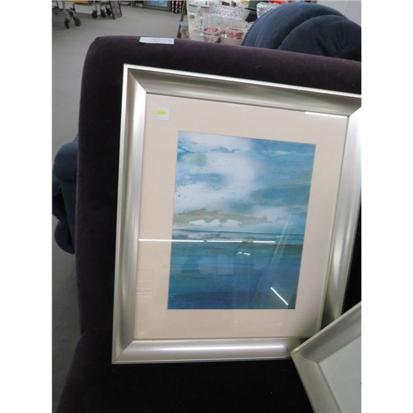 Sea Scape Framed Art - 2