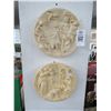 Image 1 : Figural Cast Plates - 2
