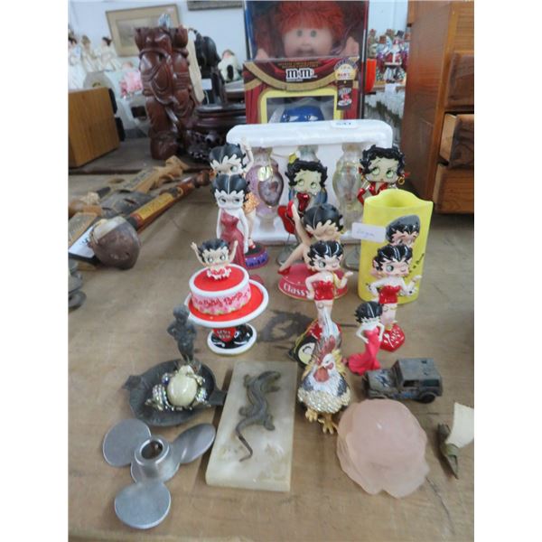 Betty Boop Collectibles, M&M's, Cabbage Patch, Ornaments, Décor