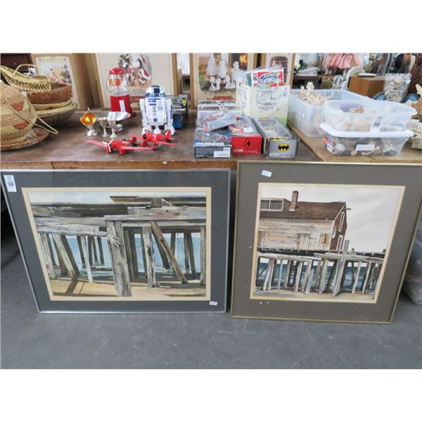 Wooden Pier Wall Art - 2