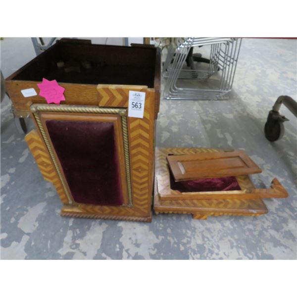 Antique Cabinet - (Needs Repair)