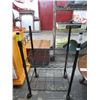 Image 1 : Black Wire 2 Shelf Cart