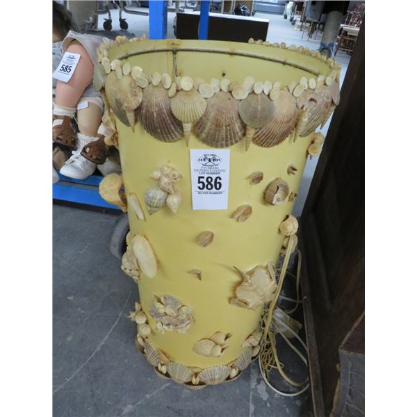Hanging Seashell Lamp