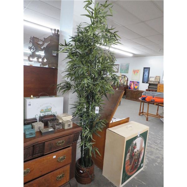 Potted Silk Bamboo Tree