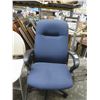 Image 1 : Navy Secretarial Armchair
