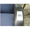 Image 2 : Navy Secretarial Armchair