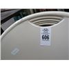 Image 2 : Chrome/White Sleigh Chairs -5