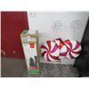 Image 1 : Pre Lit Tree, Peppermint Christmas Décor - 4