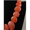 Image 2 : Vintage Acrylic Reddish Bead Choker Necklace