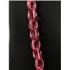 Image 2 : Vintage Joan Rivers Classic Collection Lucite Chain Link Necklace