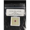 Image 1 : Natural Pink Sapphire .52ct Round Cut-VS-Madagascar