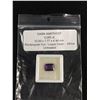 Image 1 : Dark Amethyst 3.08ct Rectangular Cut-Loupe Clean- Africa-Untreated