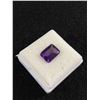 Image 2 : Dark Amethyst 3.08ct Rectangular Cut-Loupe Clean- Africa-Untreated