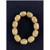 Image 1 : French Faux Grey Amber Elastic Bracelet
