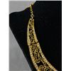 Image 3 : Classic Two Tone Gold Plated Cubic Zirconia/American Diamond Delicate Necklace