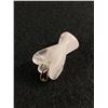 Image 2 : Genuine Natural Rose Quartz Carved Angel Pendant