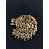 Image 2 : Vintage Enamel and Rhinestone Lion Brooch