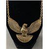 Image 2 : Large Eagle Choker Necklace. Eagle Measures 4" across and 3"Tall