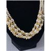 Image 2 : Vintage Multistrand Faux Pearl Beaded Necklace