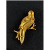 Image 2 : Vintage Goldtone Rhinestone and Enamel Bird Brooch