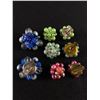 Image 2 : 4 Sets of 1950's-60's Mid Century Japanese Faux Pearl Clip On Earrings