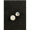 Image 2 : Moonstone " Cat's Eye" Effect 6.715 ct Various Sizes Round Cabochons Brazil- Untreated