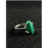 Image 2 : New! Genuine Malachite Adjustible Size Ring in Acrylic Case
