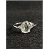 Image 2 : New! Genuine  Adjustible Size Clear Quartz Ring in Acrylic Case
