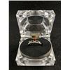 Image 1 : Beautiful Genuine Garnet Adjustable Size Ladies Ring in Acrylic Case